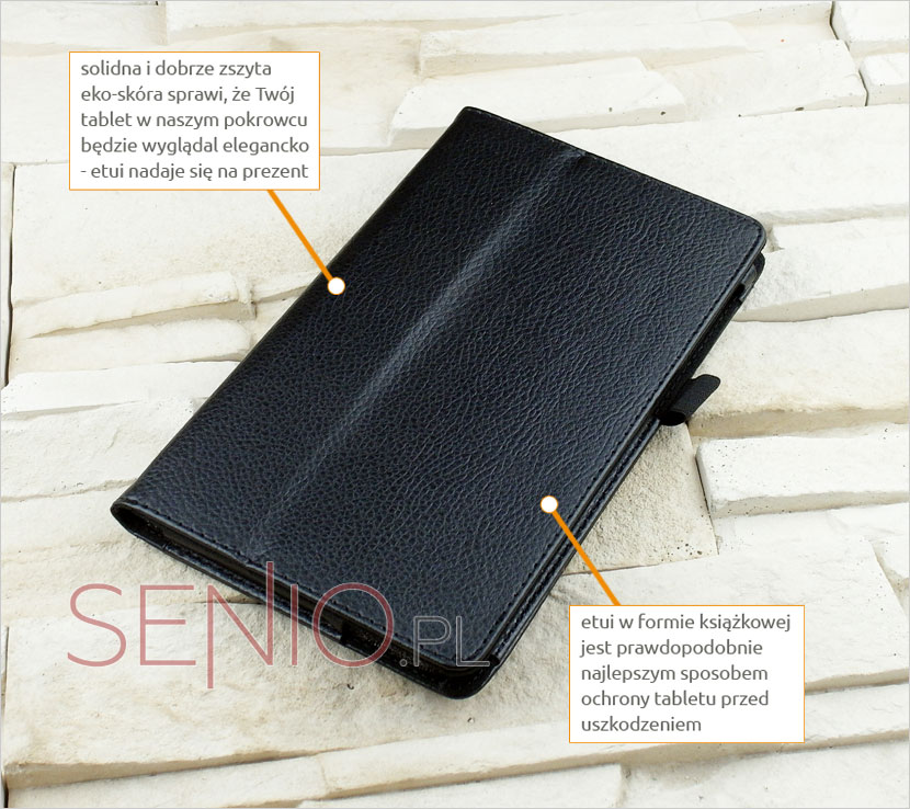 dedykowane etui książkowe do tabletu Asus ZenPad Z170, Z170C